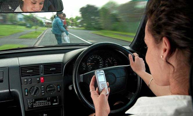 Talking on Phone while Riding and Driving