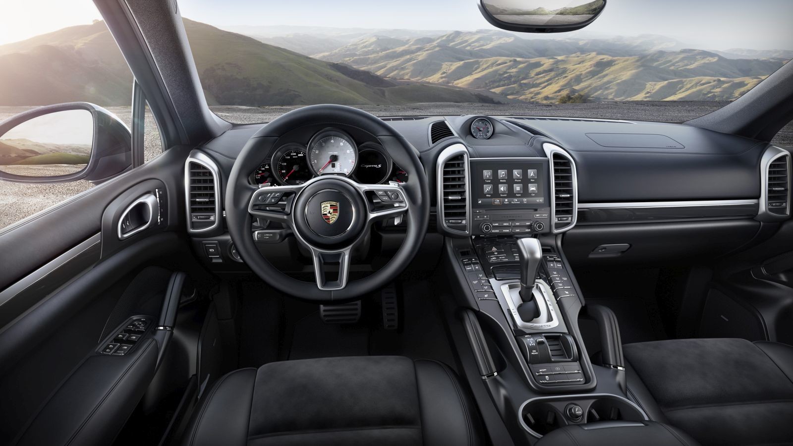 Porsche Cayenne S Platinum Edition Launched in India Interior Dashboard Profile