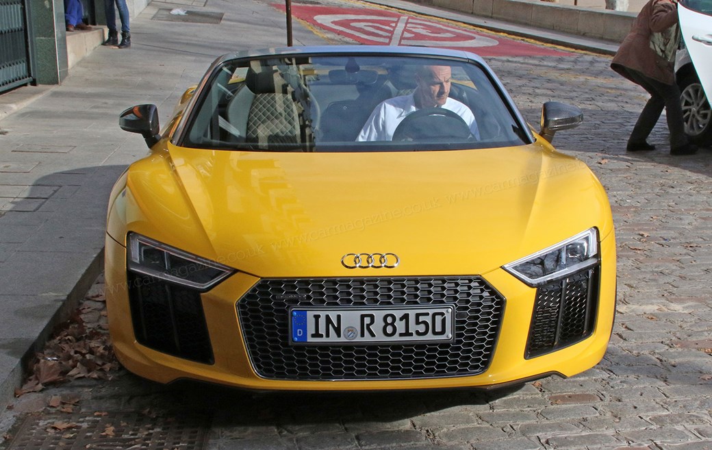 2016 Audi R8 Spyder Front