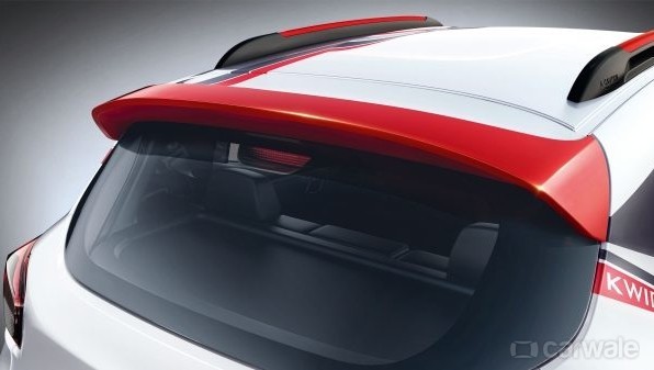 Renault Kwid ‘Live For More’ Edition Rear Spoiler