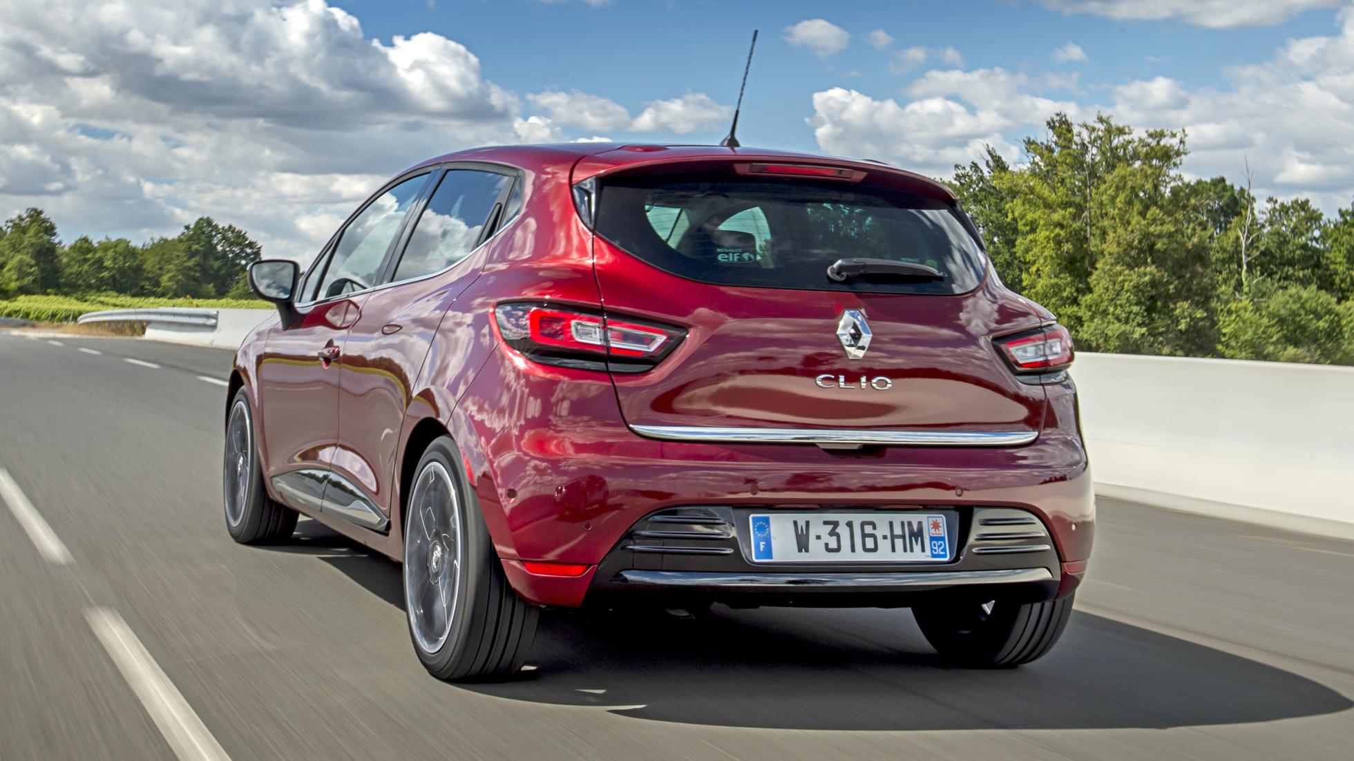 Renault Clio Facelift at the rear end