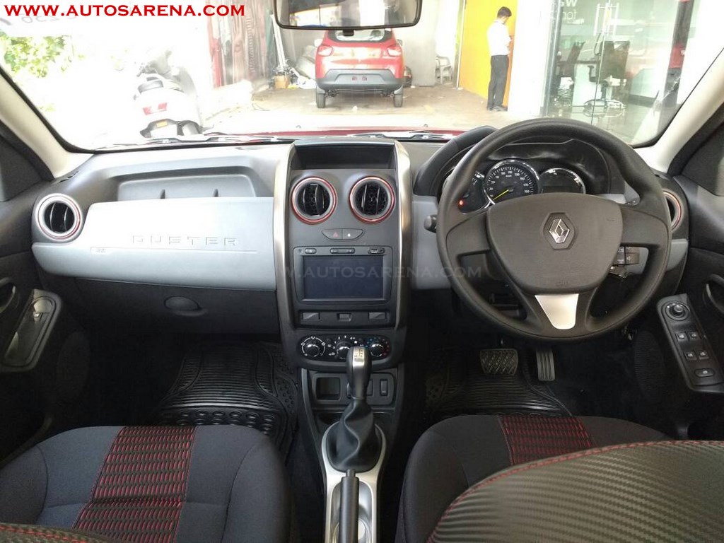 New petropowered 2017 Renault Duster X-tronic CVT from inside the cabin