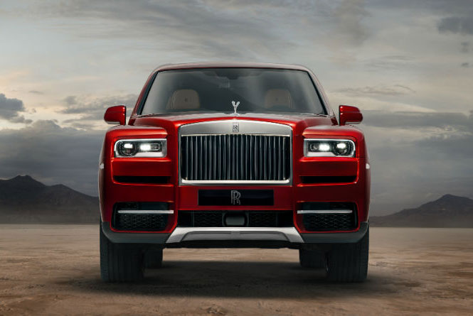 Rolls-Royce New Luxury SUV Cullinan Front