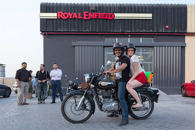 Royal Enfield Dubai Showroom Royal Enfield Dubai Showroom