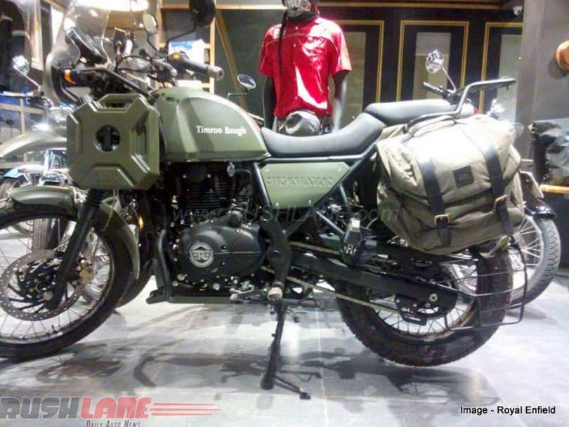 royal enfield himalayan green