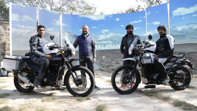 Royal Enfield Himalayan in two colour variants