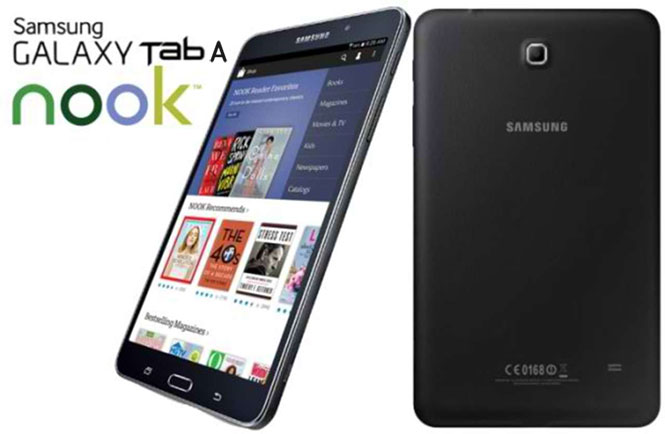 Samsung Galaxy Tab A Nook packs a 4000mAh battery