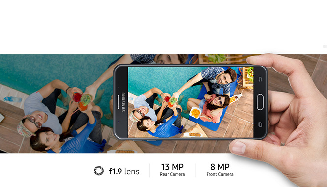 Samsung Galaxy On Nxt Camera
