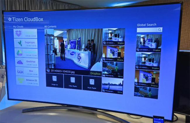 Tizen TV at CES 2015