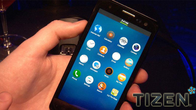 Samsung Tizen-running Smartphone