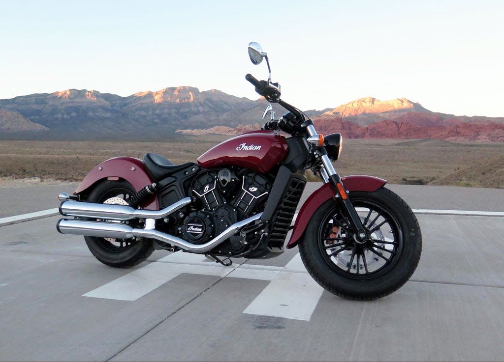 Repose-pieds Pliables Pour Indian Scout 2015-2020 - Aluminium Et Caoutchouc, Noir Brillant