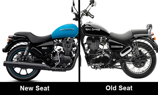 Royal Enfield Thunderbird X seat