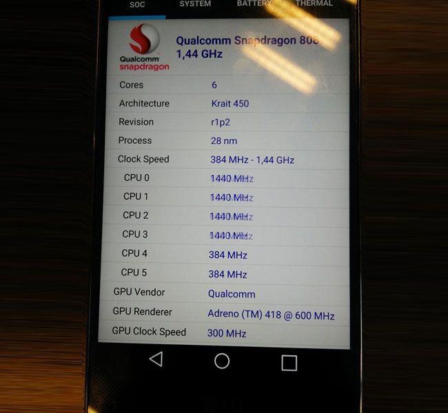 Snapdragon 808 for LG G4