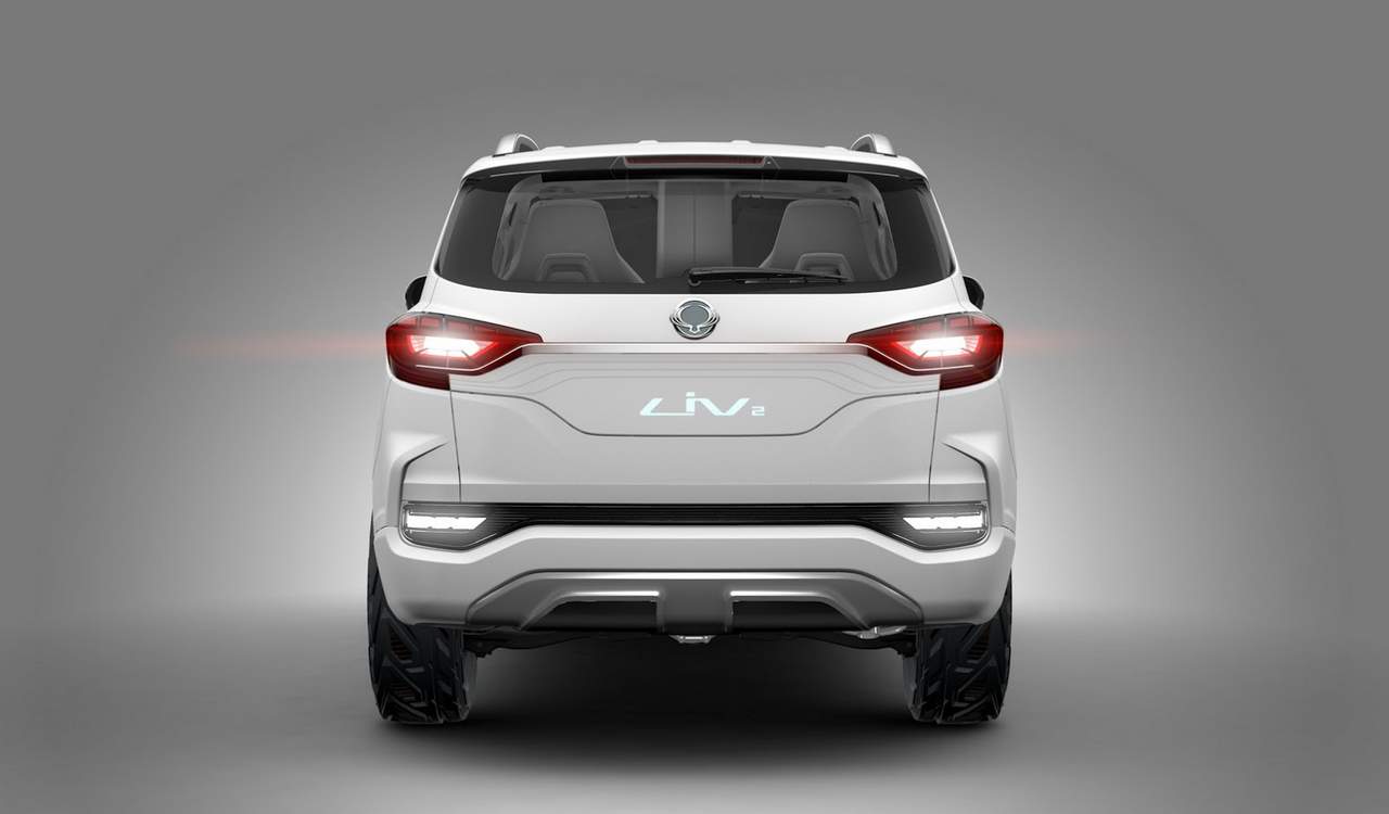 SsangYong SUV concept named LIV-2 Rear Profile