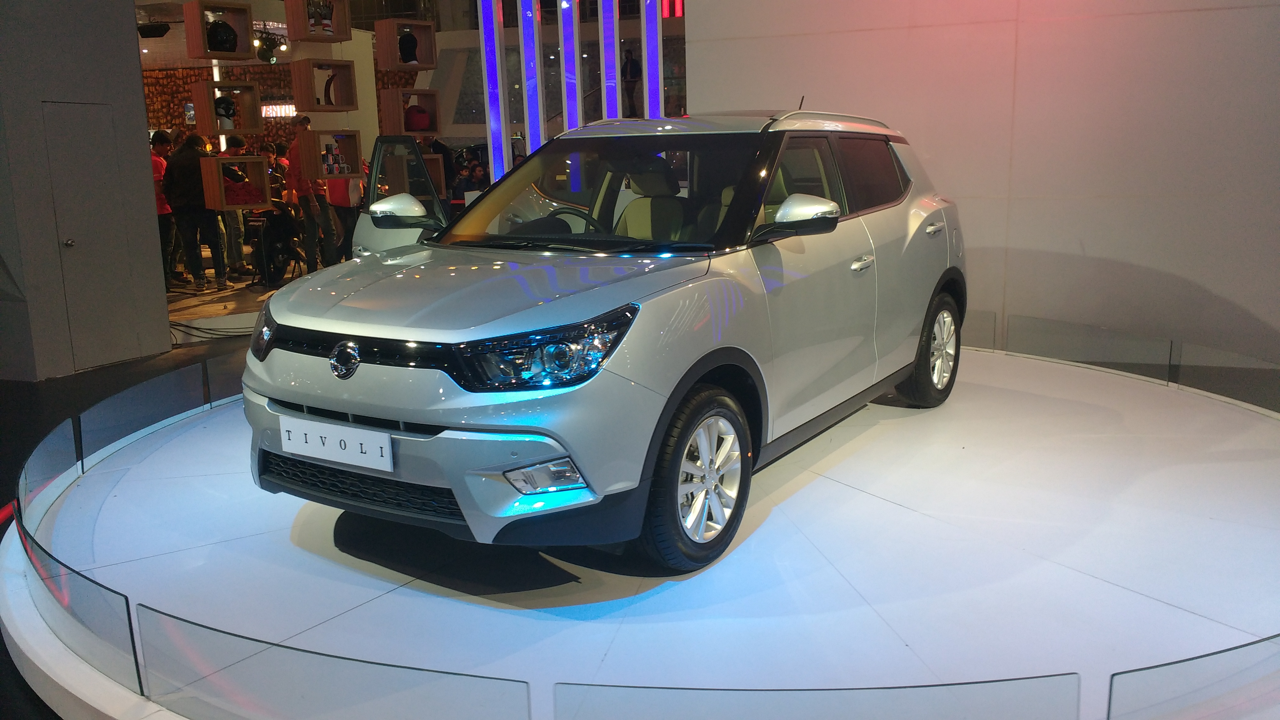 Ssangyong Tivoli at Auto Expo 2016 