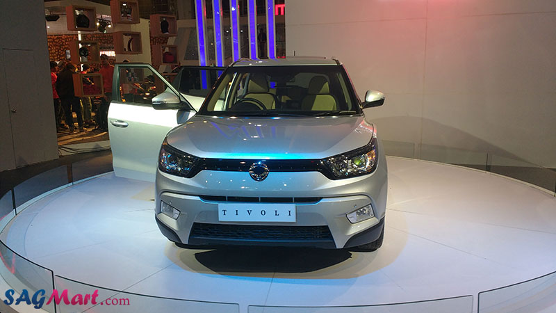 SsangYong Tivoli at the 2016 Auto Expo