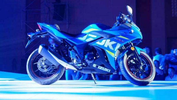 New Suzuki GSX-250R in MotoGP Blue livery