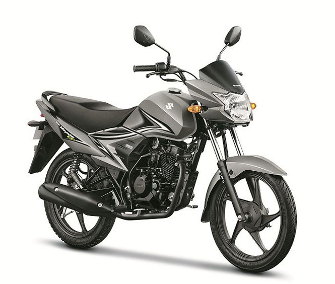 suzuki hayate ep in silver color