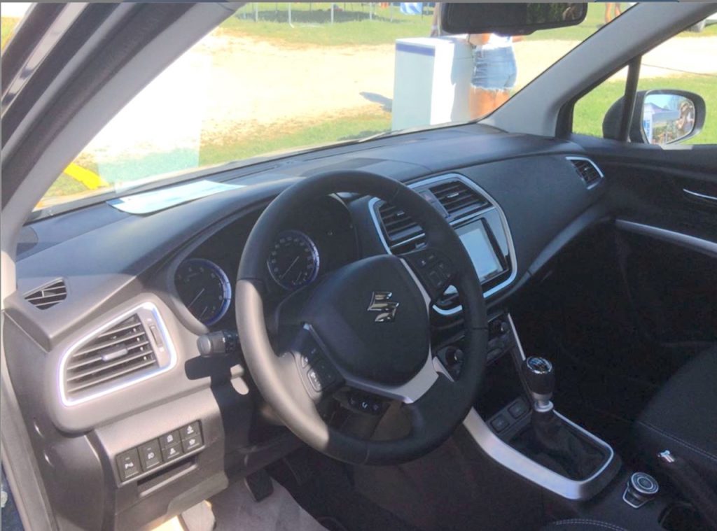 Interior of the Maruti-Suzuki S-Cross Facelift Interior of the Maruti-Suzuki S-Cross Facelift