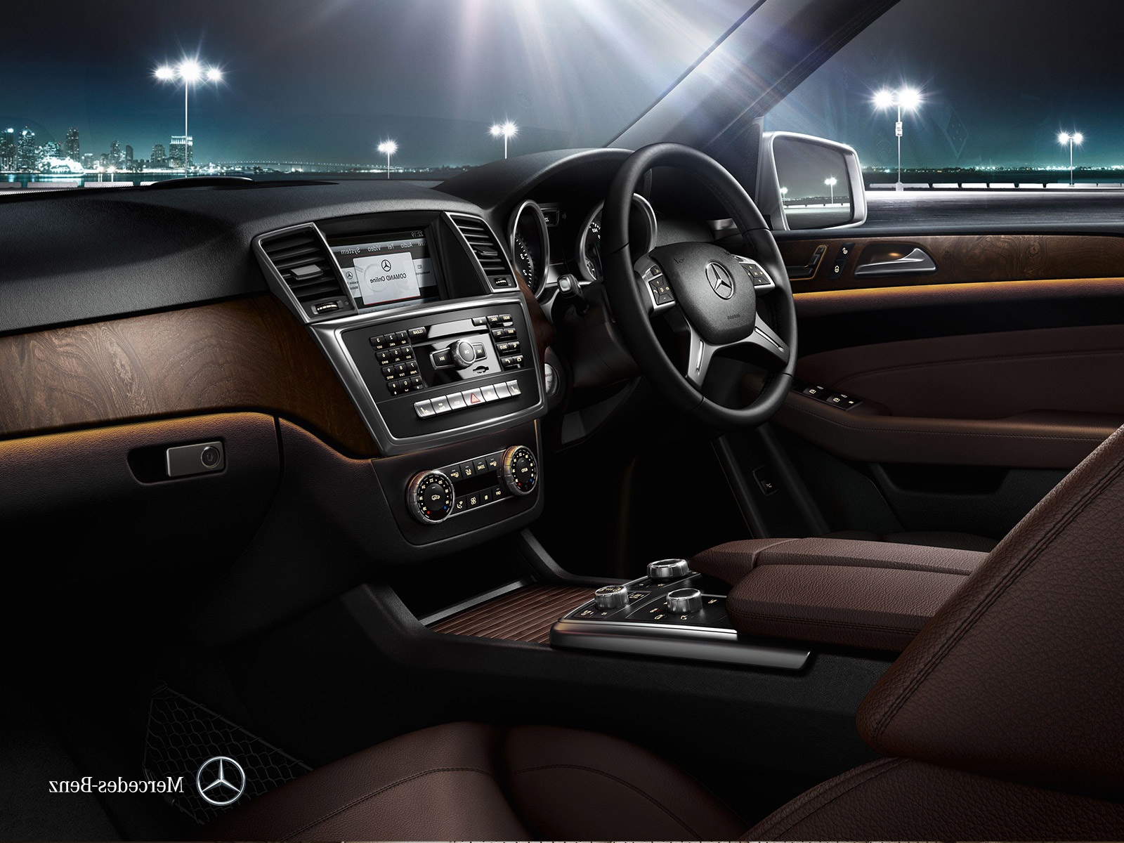 Mercedes-Benz M Class Facelift Interior