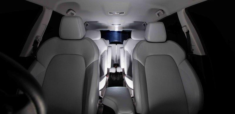 Tata Hexa SUV Interior Seating Arrangement