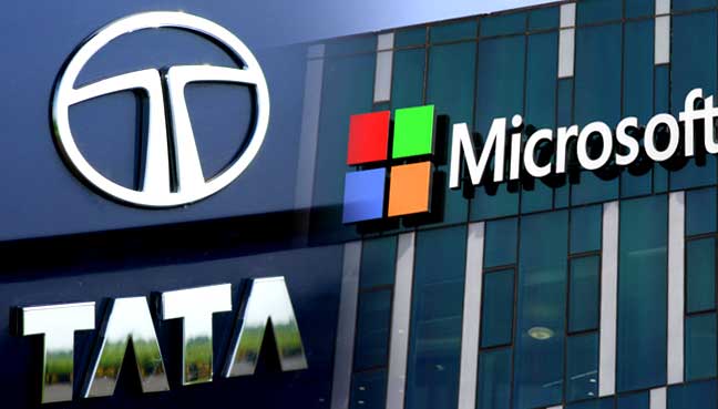 Tata Motors And Microsoft teamed up to develope the connected-Cars