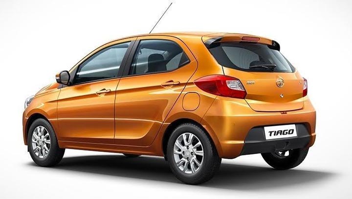 Tata Tiago AMT Side Rear Profile