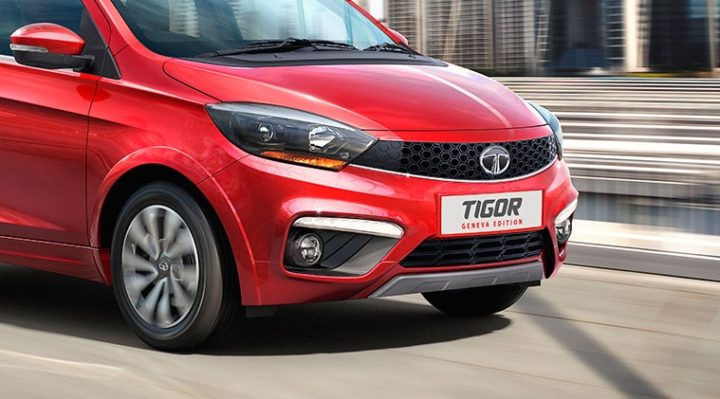 Tata Tigor Compact Sedan front fascia