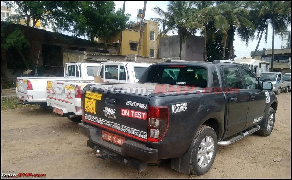 Tata Xenon Facelift with Automatic Transmission Spied in India