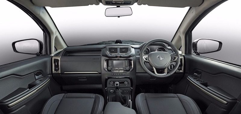 Tata Hexa SUV Interior Dashboard Profile