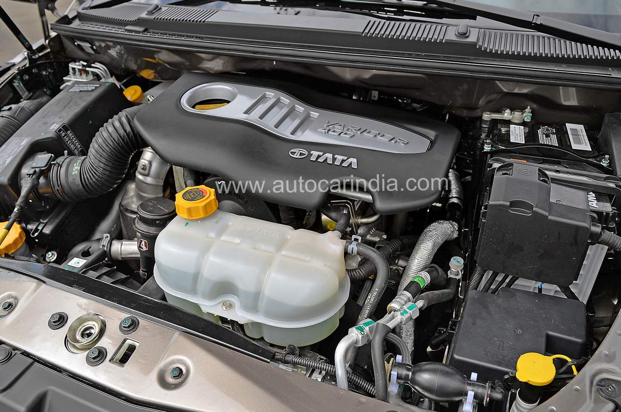 Tata Hexa SUV VARICOR 400 Engine