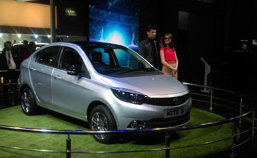 Tata Kite 5 compact at the 2016 auto expo