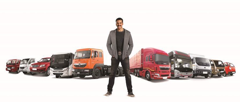 Akshay Kumar, new brand ambassador of Tata Motors' Commercial Vehicle Division
