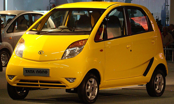 Tata-Nano-Yellow