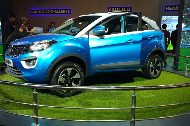 Tata Nexon side profile