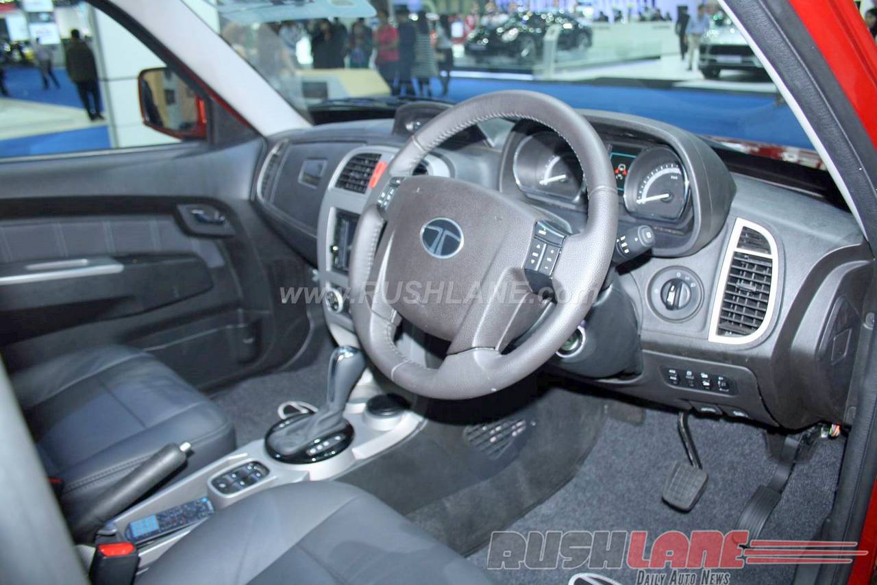 Tata Xenon Facelift with Automatic Transmission Spied interior in India