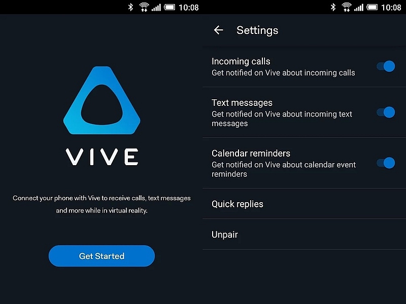 The Android App For smartphones launched to keep clients upgraded with notices related to the VR