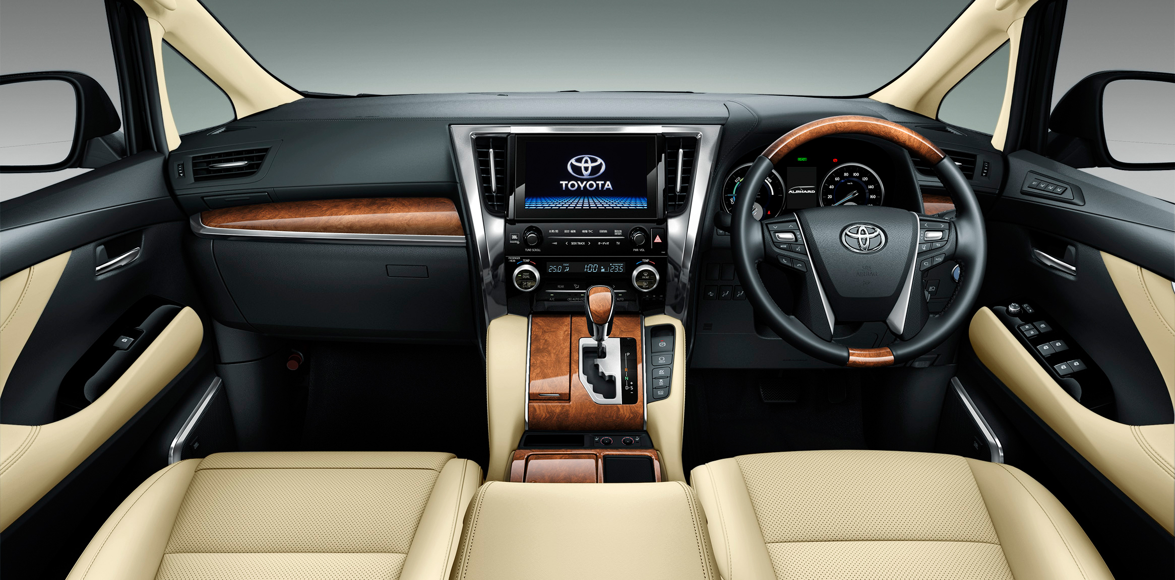 Toyota Alphard Premium Luxury MPV Cabin