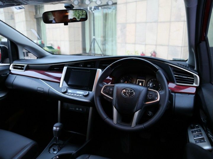 Toyota Launches Innova Crysta Touring Sport Launched in India Inside the Cabin View