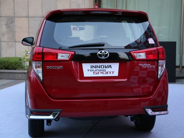 Toyota Launches Innova Crysta Touring Sport Launched in India Rear Profile