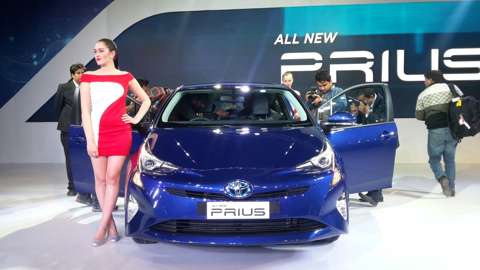 Toyota Prius at Auto Expo 2016