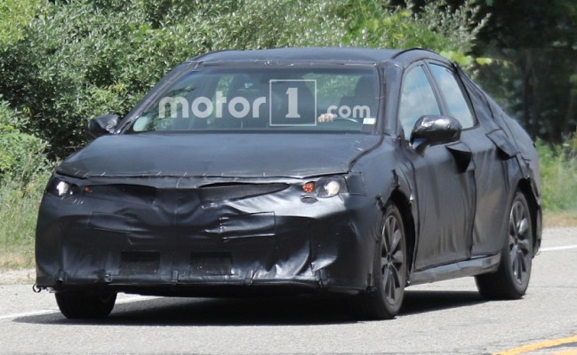 A teaser of the Next Generation Toyota Camry Surfaced online Prior to its Official Debut at 2017 Detroit Motor Show