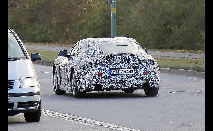 2018 Toyota Supra at rear end