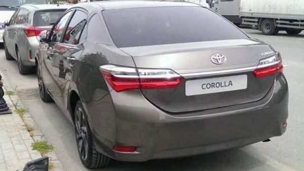 Toyota Corolla Altis Facelift Rear