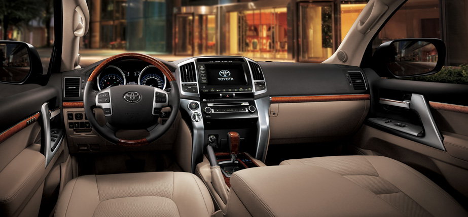 Toyota Land Cruiser Facelift Interior