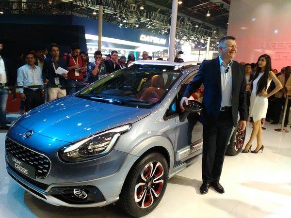 Fiat Avventura Urban Cross at Auto Expo