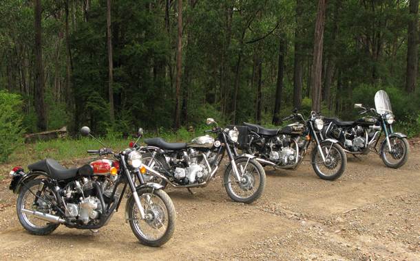 Range of customized Carberry Motorcycles