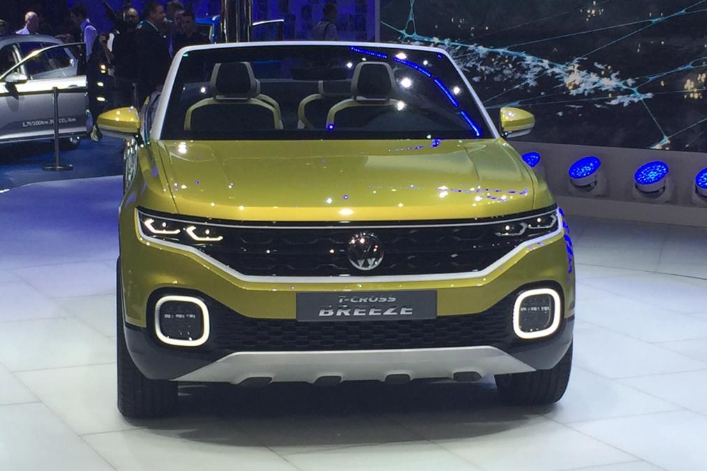 Volkswagen new concept car T Cross Breeze has been revealed