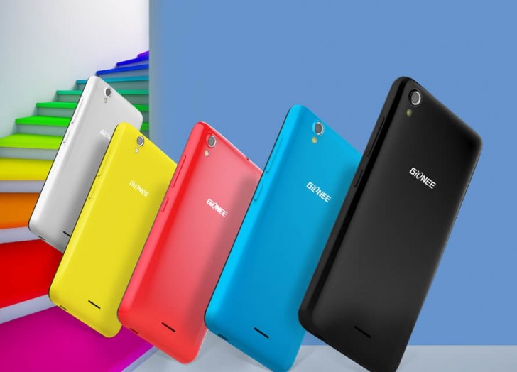 Color Variants of Gionee P5 Mini