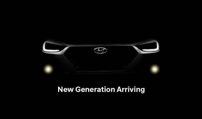 All-new 2017 Hyundai Verna teaser image